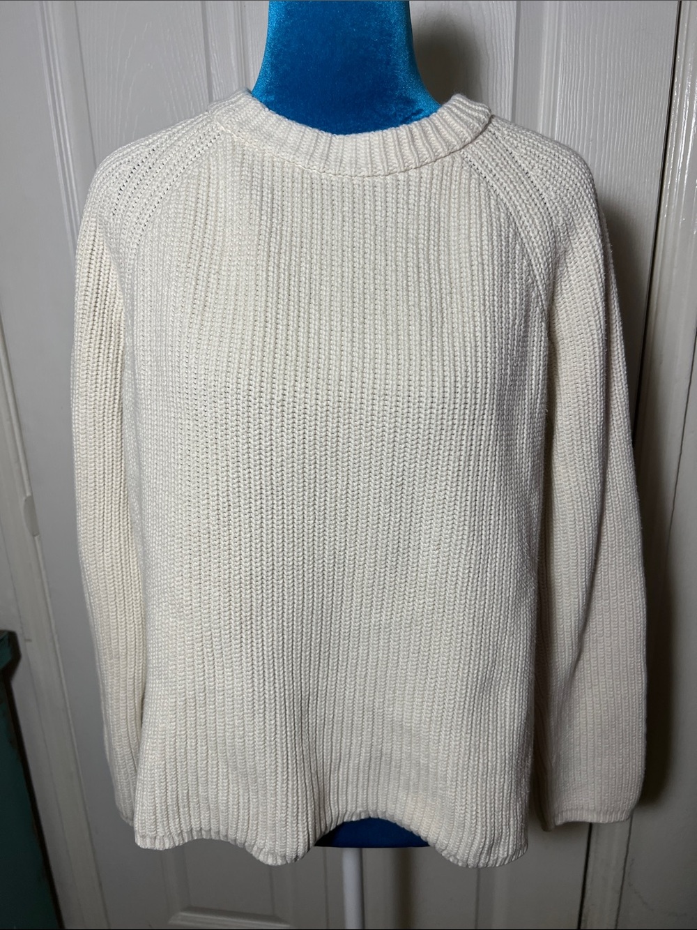 Jenni Kayne Cotton Fisherman Sweater Women’s Medium